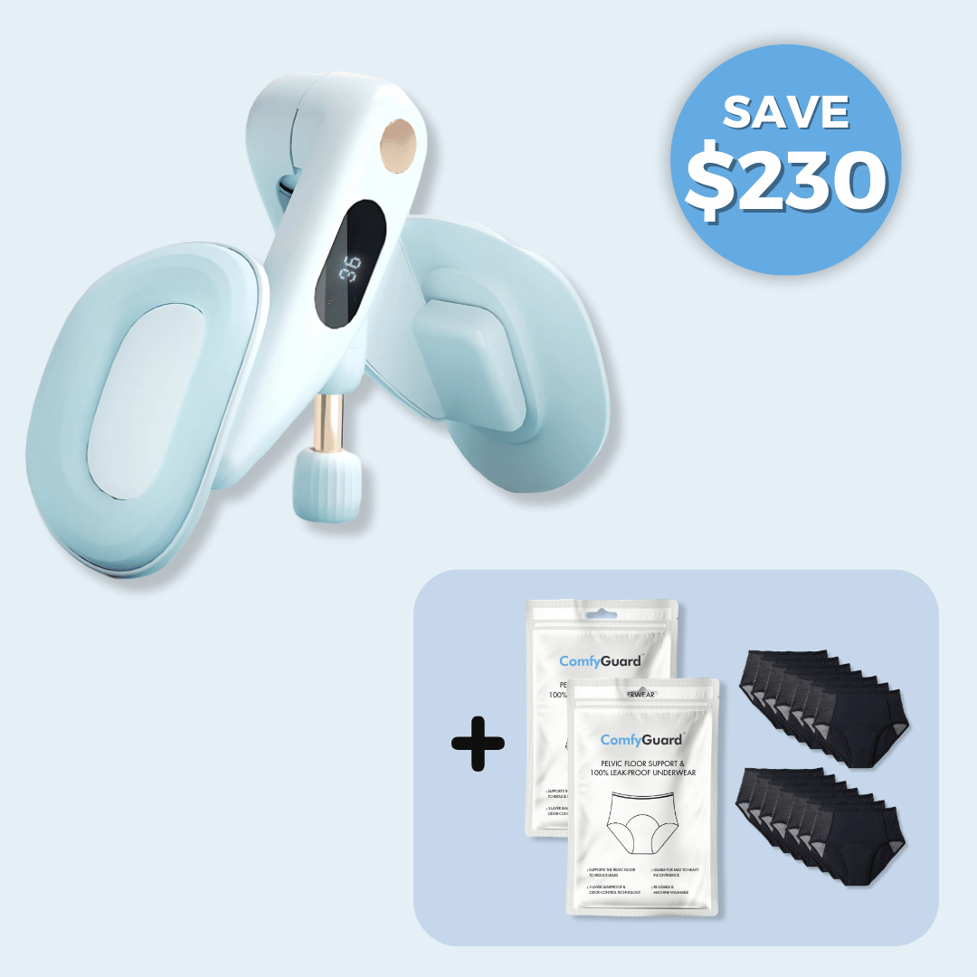 ComfyGuard™ Targeted Pelvic Floor & Bladder Control Home Trainer + 100% Leak-Proof Panties