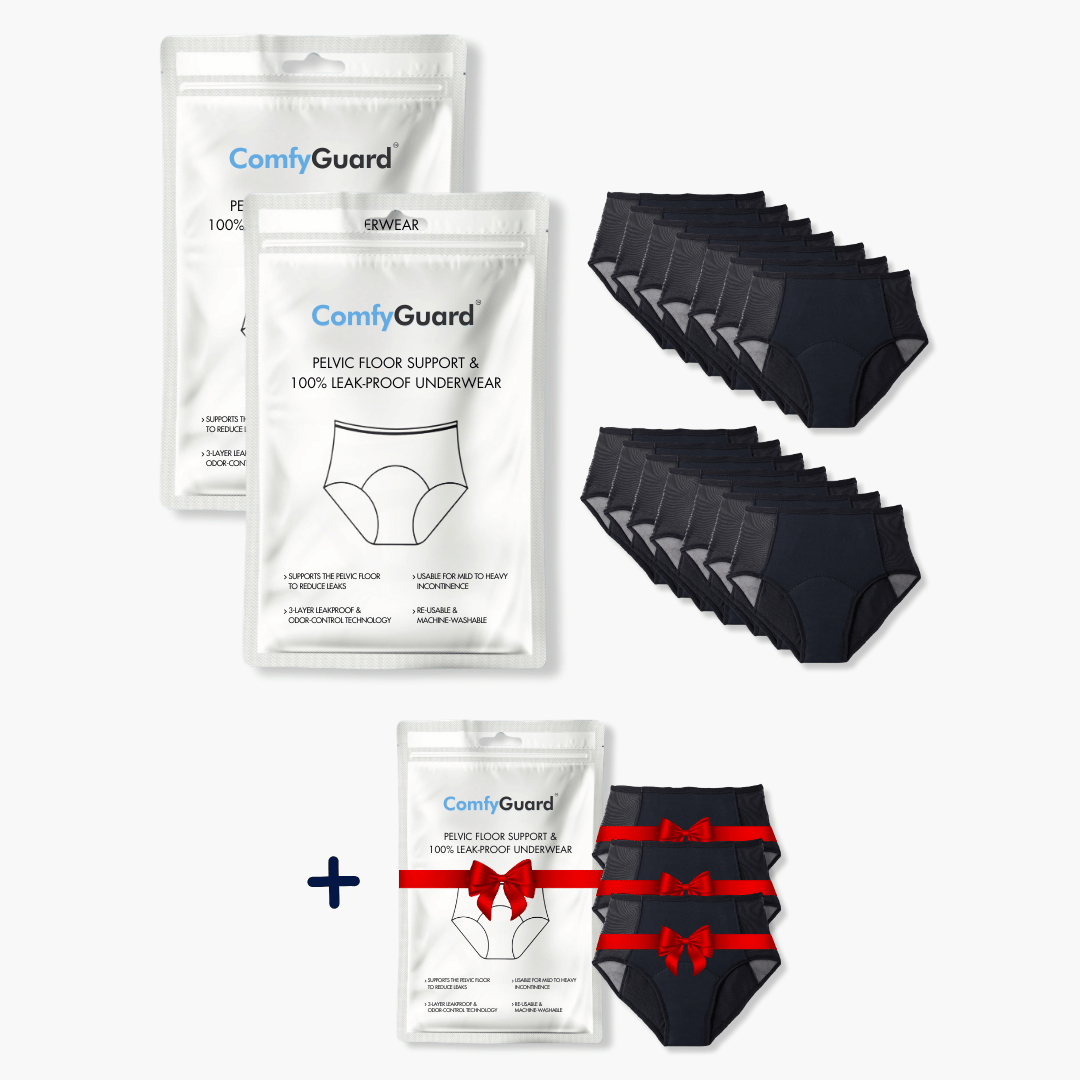 ComfyGuard™ Pelvic Floor Support & 100% Leak-Proof Underwear ...