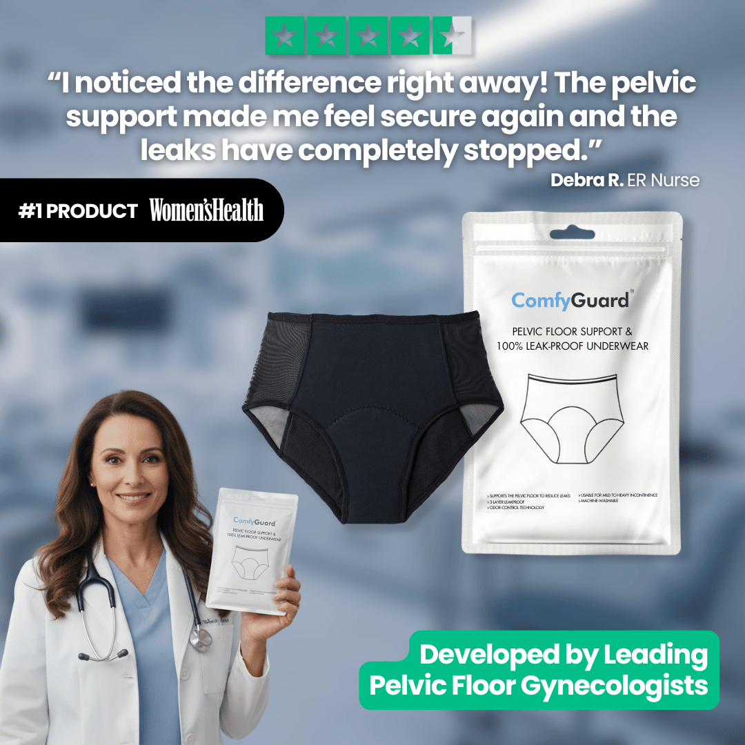ComfyGuard™ Pelvic Floor Support & 100% Leak-Proof Underwear
